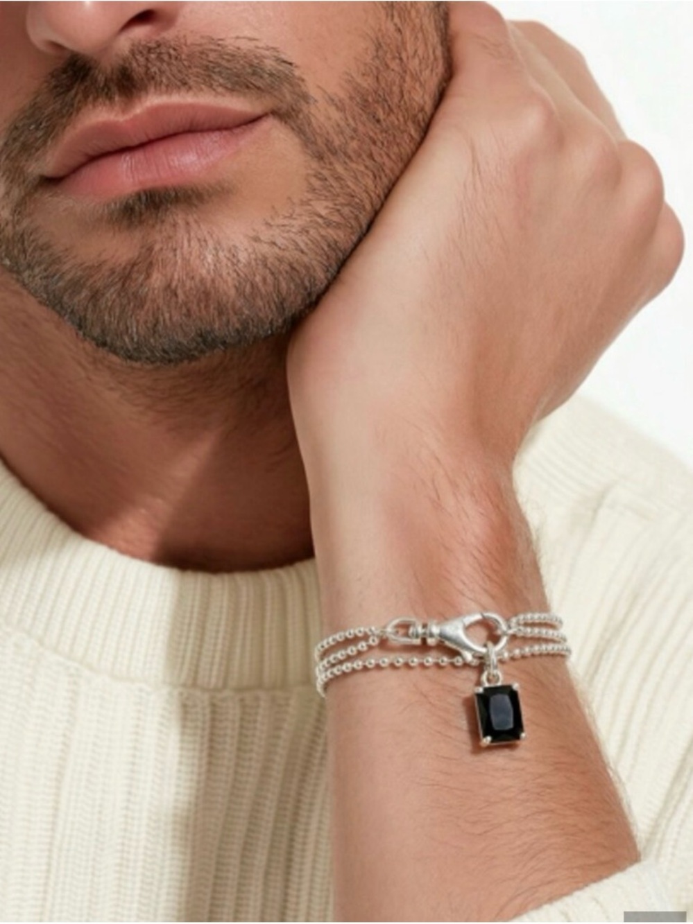 Martine Ali Onyx Mini Ball Bracelet